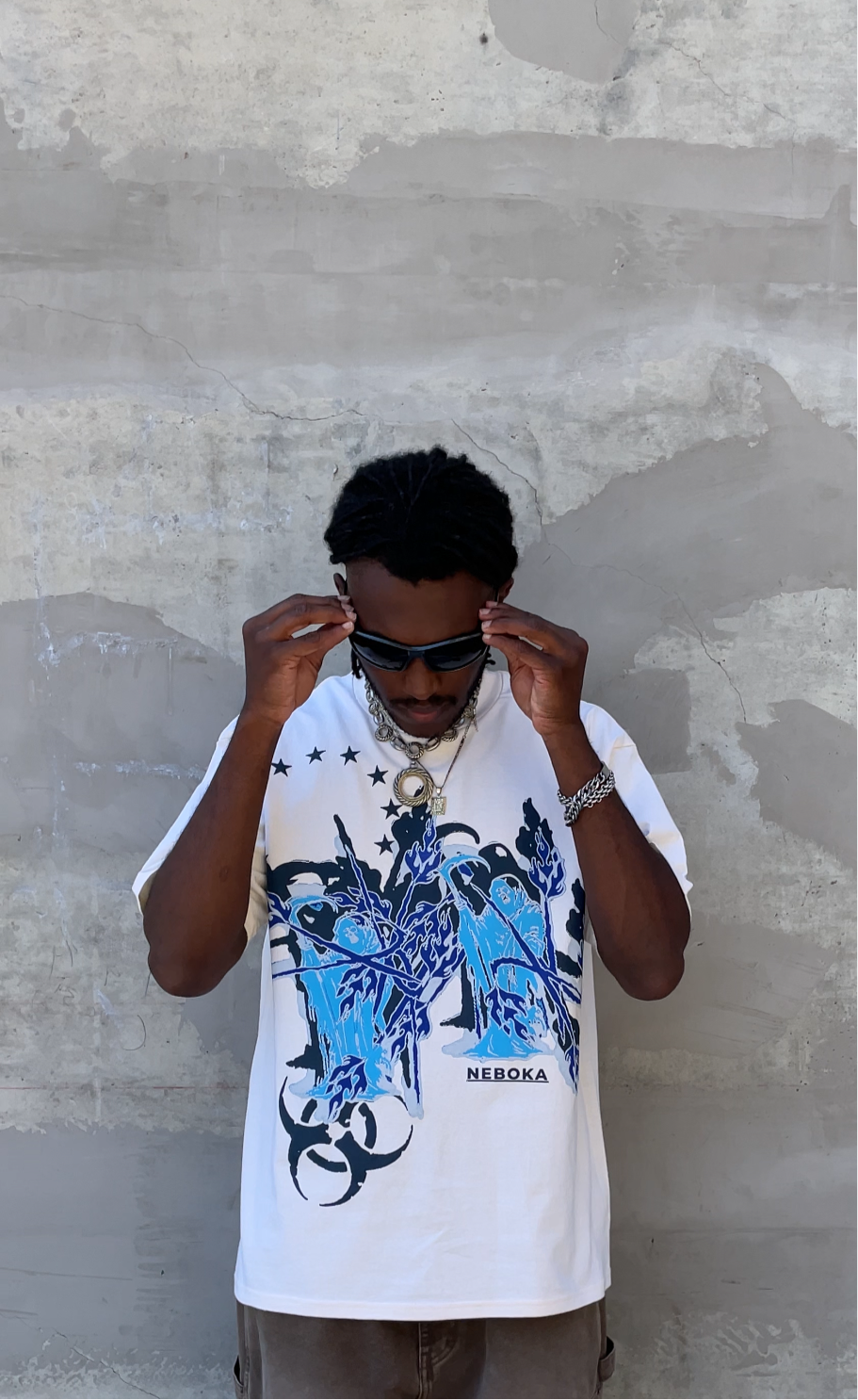 Liquid Sword Tee- White